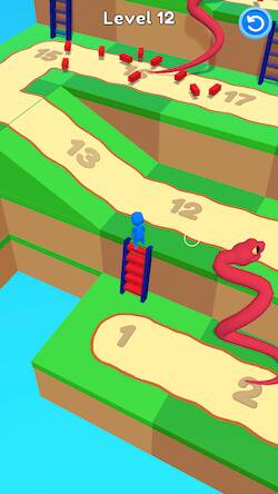 Snakes & Ladders Race