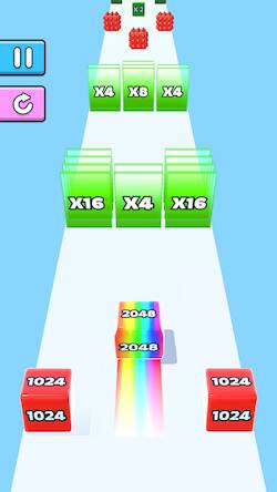 Jelly Run 2048