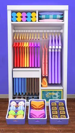 Fill the Closet: Organize Game