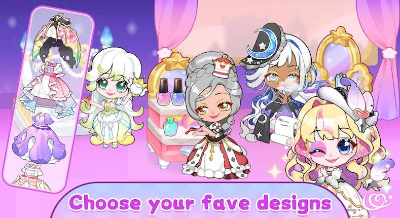 Chibi Doll Princess Dress up