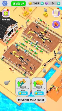 Idle Cow Farm Tycoon