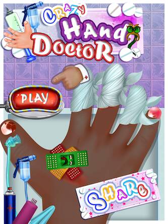 Crazy Hand Nail Doctor Surgery