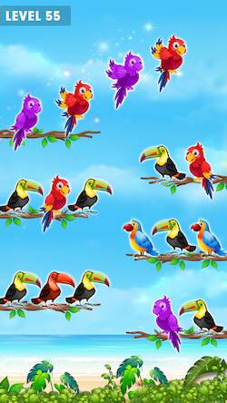 Color Bird Sort Bird Game
