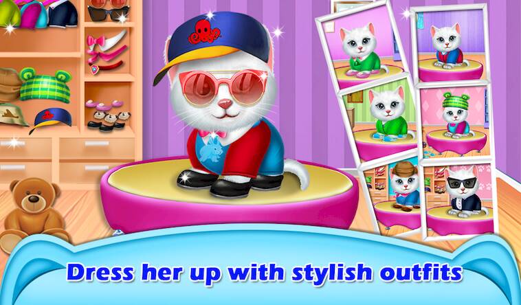 My Kitty Salon Makeover Games