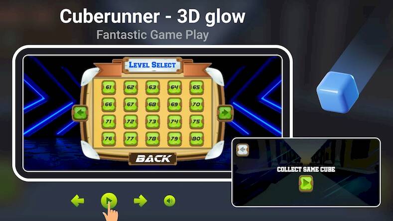 Cube Runner 3D Glow