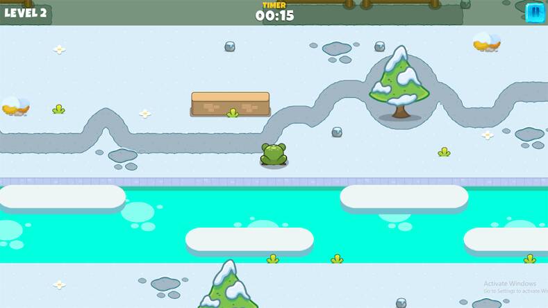 Frog Jump The Adventure game