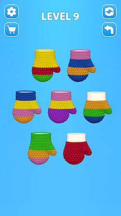 Cozy Knitting: Color Sort Game