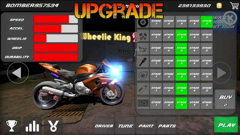 Wheelie King 2 - motorcycle 3D