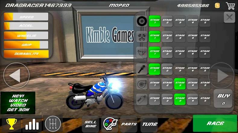 Drag bikes - Motorbike racing