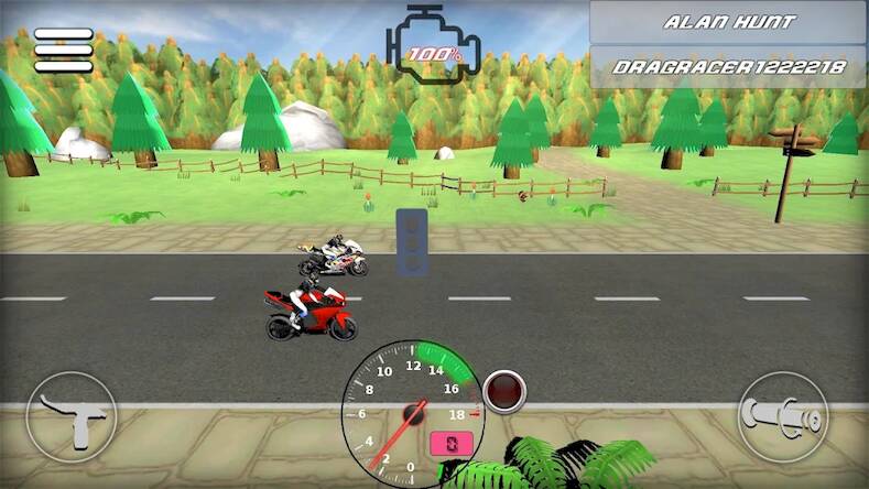 Drag bikes - Motorbike racing