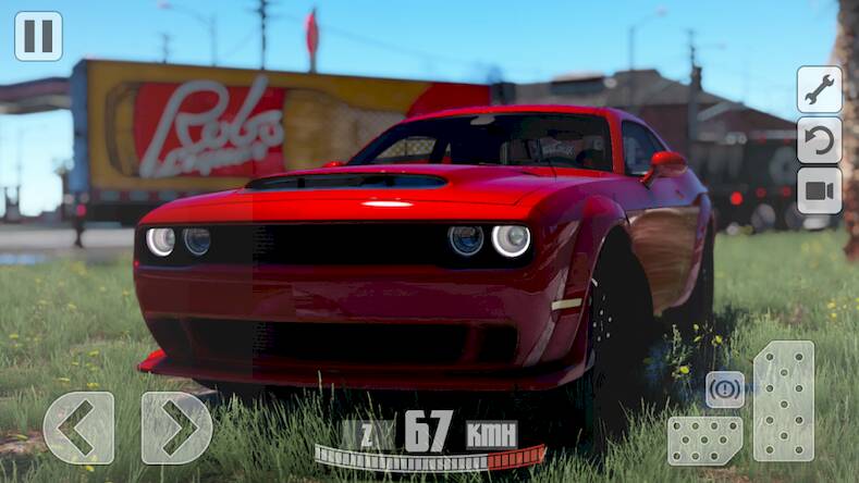 Simulator Dodge Demon Parking