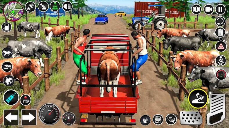 Transport Animals: Truck Games