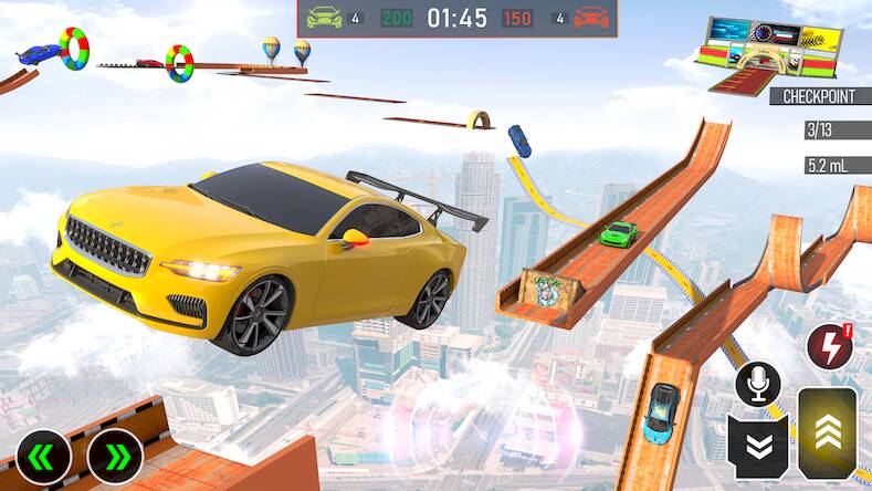 Crazy Car Stunt: Ramp Car Game