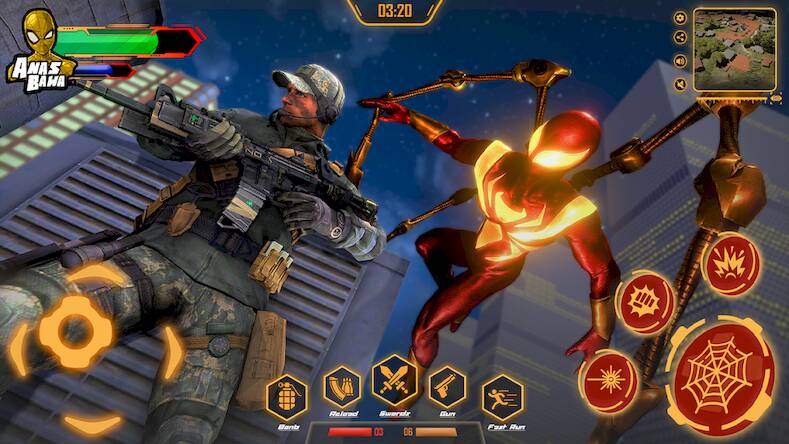 Iron Super Hero - Spider Games
