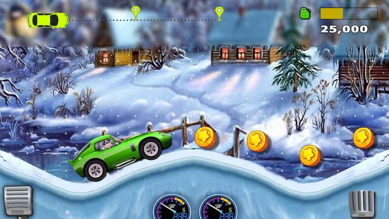 Car Driving Hill Racing Game