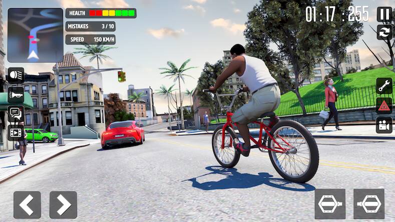 Offroad BMX Rider:  