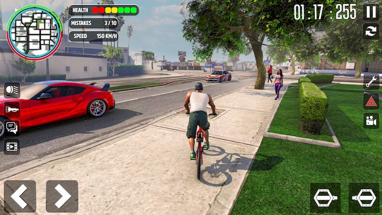 Offroad BMX Rider:  