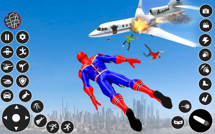 Superhero Rescue: Spider Games