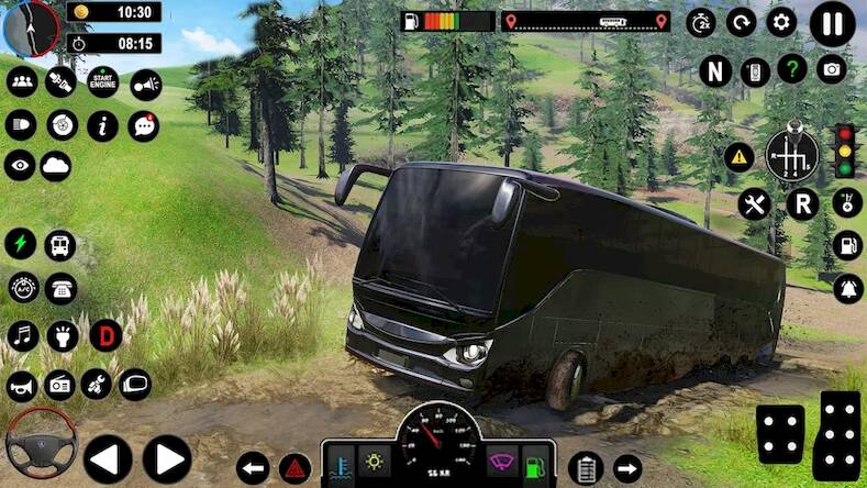 Offroad Racing in Bus Game
