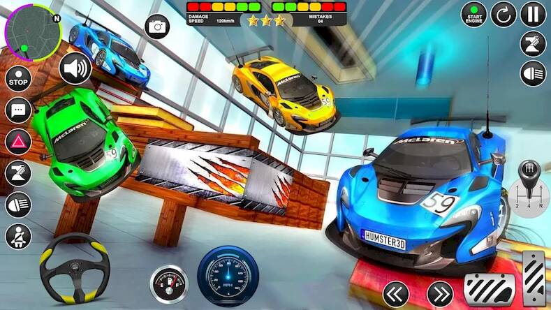 Toy Car Stunts GT Racing Games