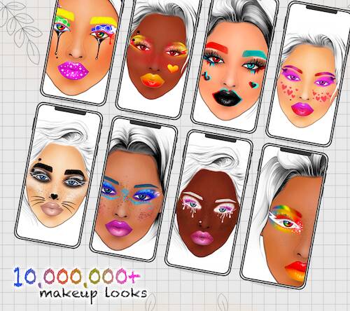 Face Chart - Makeup Guru