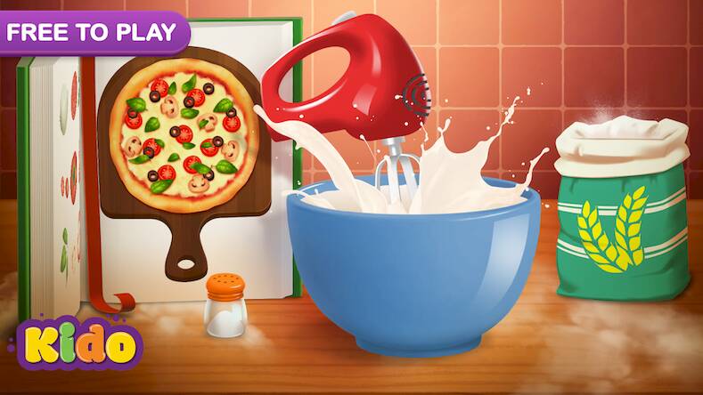 Pizza Baking Kids Games