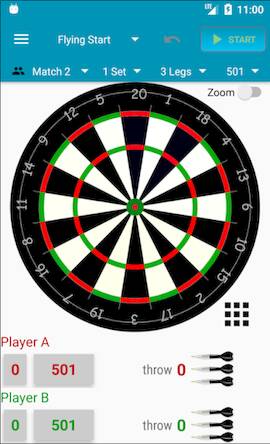 Darts Scorecard
