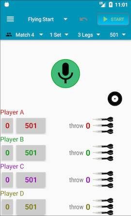 Darts Scorecard