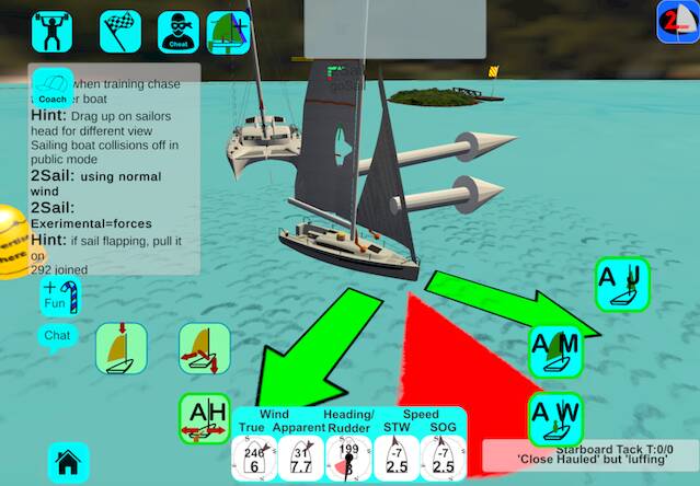 2Sail Sailing Simulator