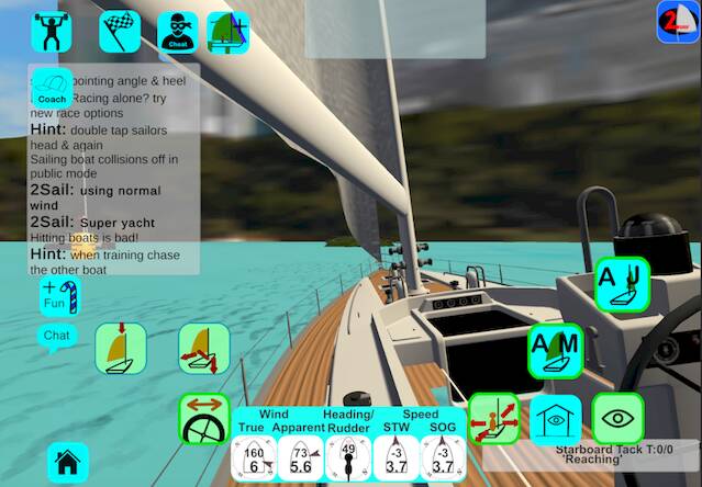 2Sail Sailing Simulator