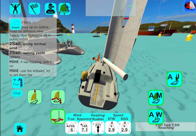 2Sail Sailing Simulator