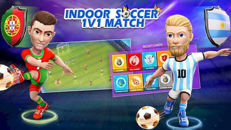 Indoor Futsal: Mobile Soccer