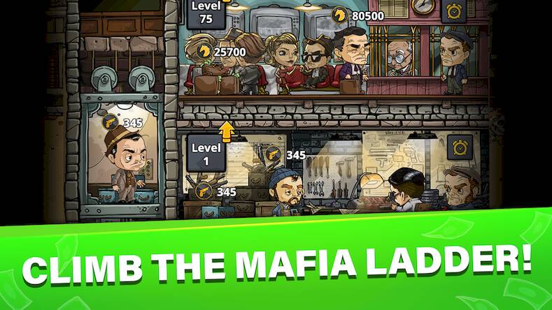 Idle Mafia Manager: Tycoon Sim