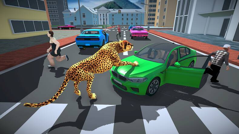 Lion Cheetah Family Simulator