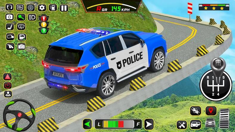 Police Car Driving School Game