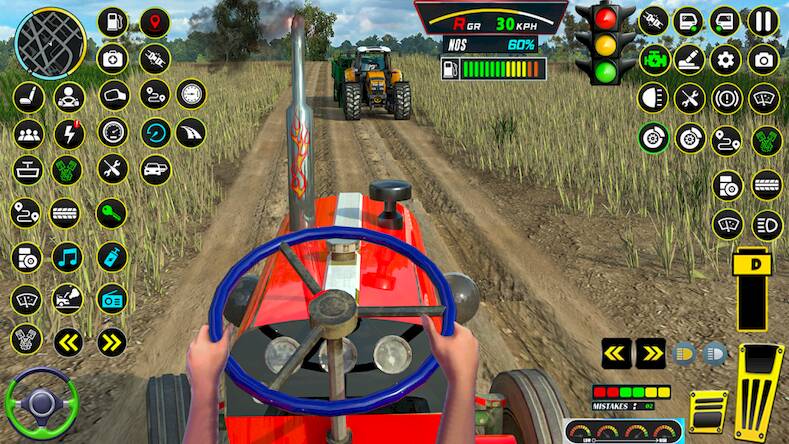 Farming Tractor Game Simulator